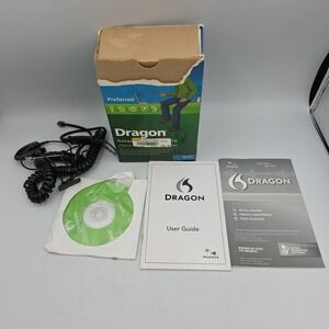 NUANCE DRAGON NATURALLY SPEAKING PREFERRED 10 SPEECH RECOGNITION SOFTWARE DVDROM